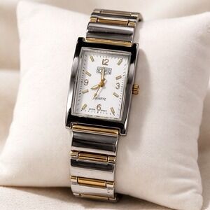 Gianfranco Ruffini Unisex Rectangular Quartz Watch 25mm Japan Movt Not Tested